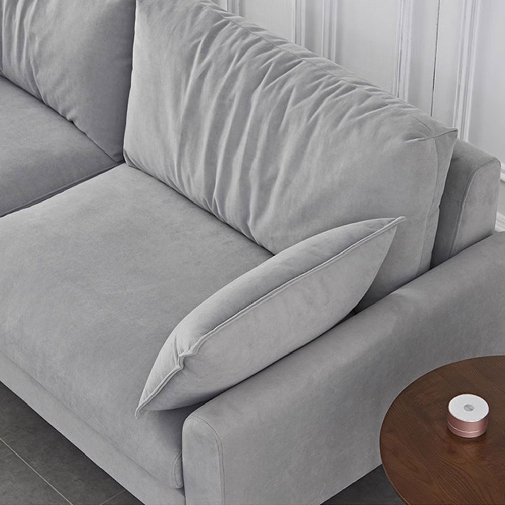 Modern Square Arm Sofa Present Them