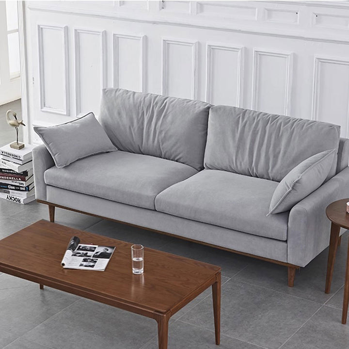 Modern Square Arm Sofa Present Them