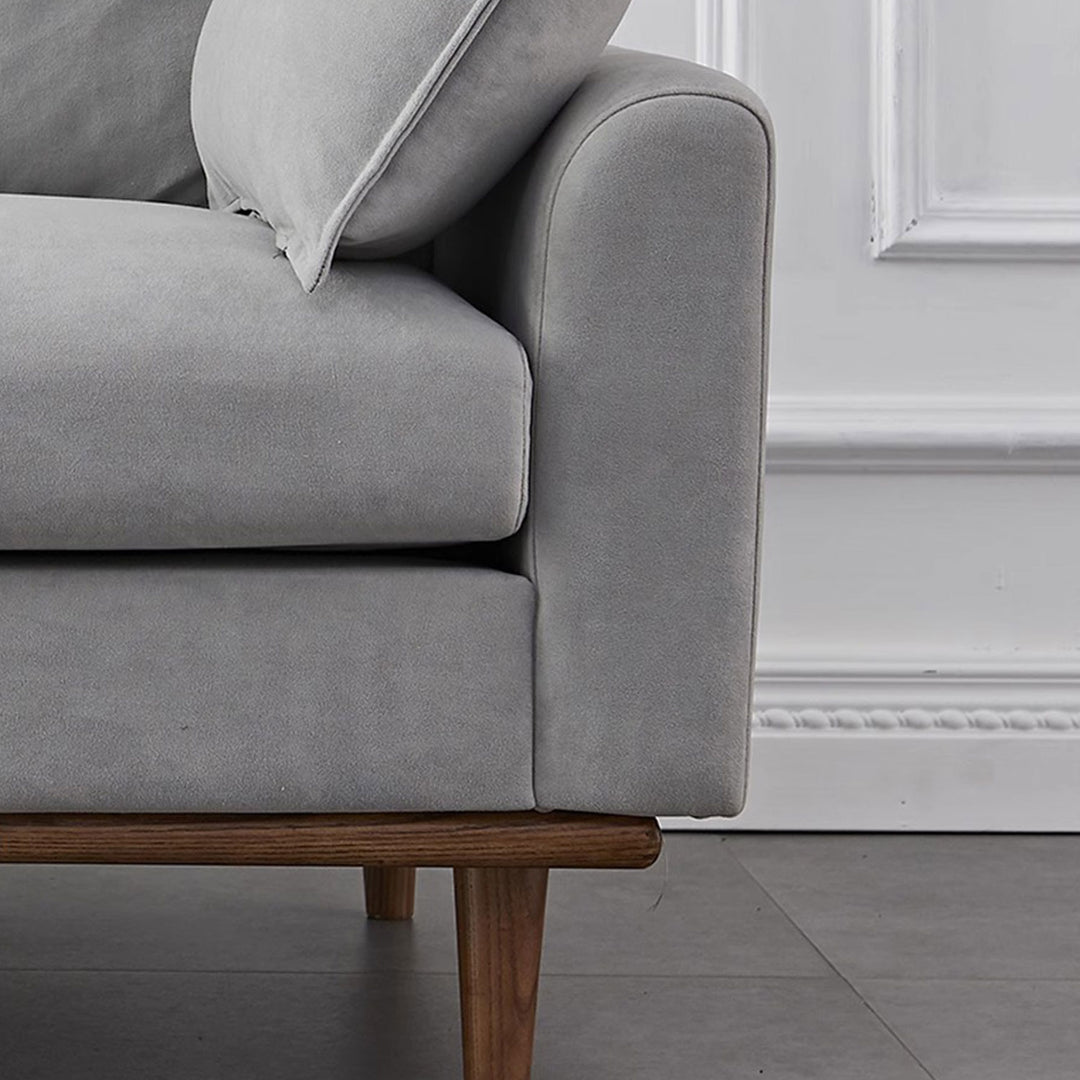 Modern Square Arm Sofa Present Them