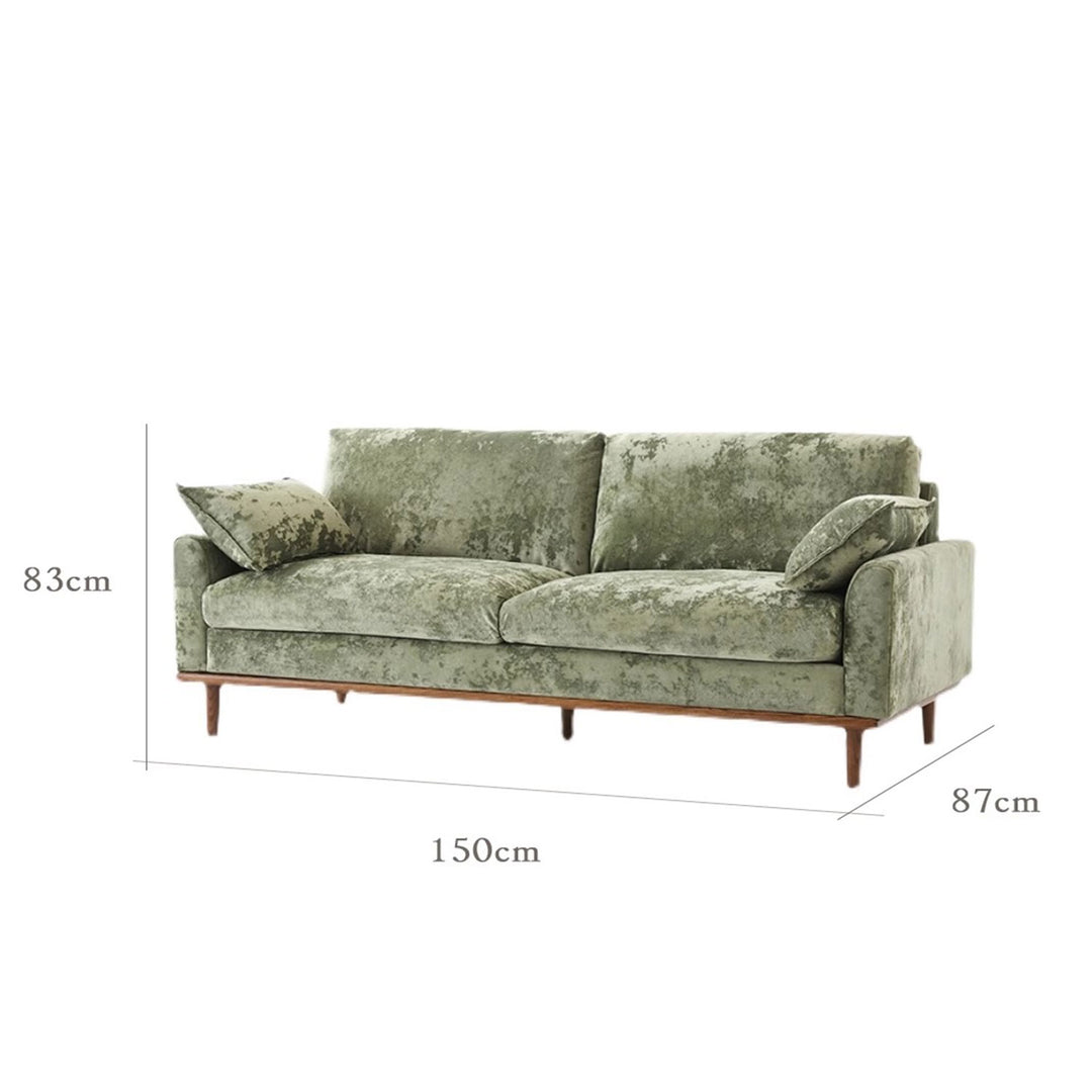 Modern Square Arm Sofa Present Them