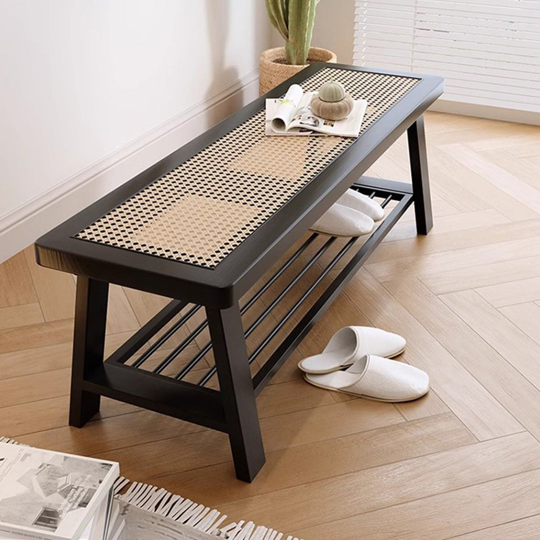 Modern Wood Bench Present Them