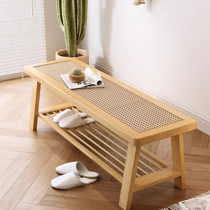 Modern Wood Bench Present Them
