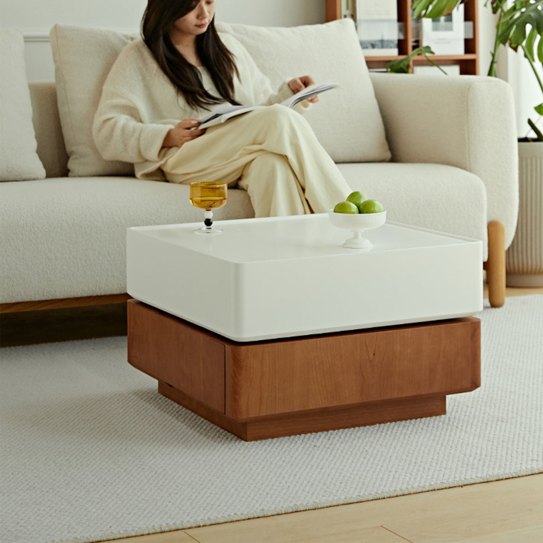 MAS-1242 Masdio Modern Wood Coffee Table Present Them