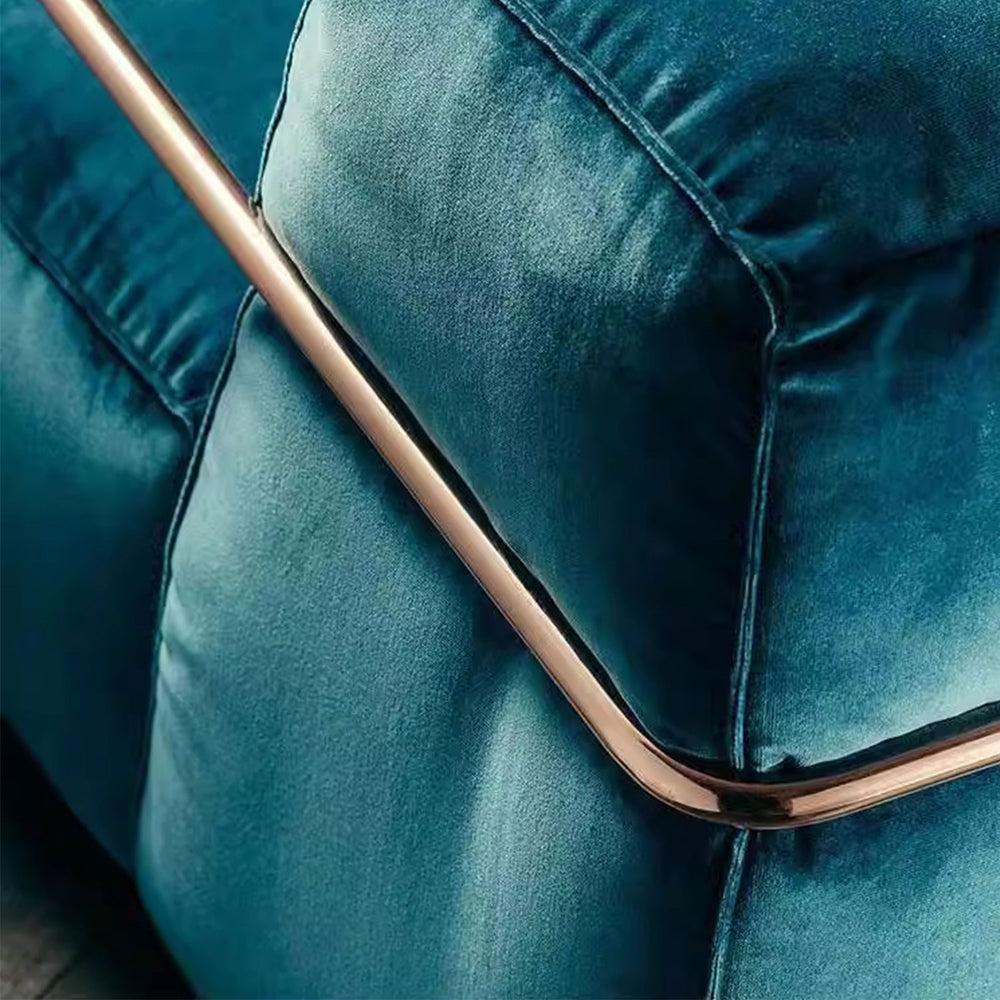 MAS-1404 MasdioMoran 82cm Wide Tufted Velvet Armchair Masdio