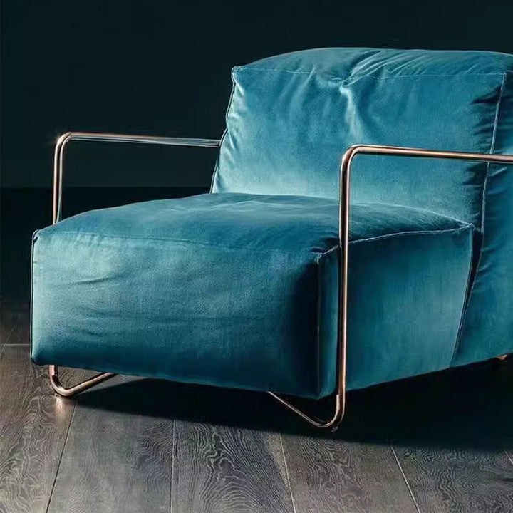 MAS-1404 MasdioMoran 82cm Wide Tufted Velvet Armchair Masdio