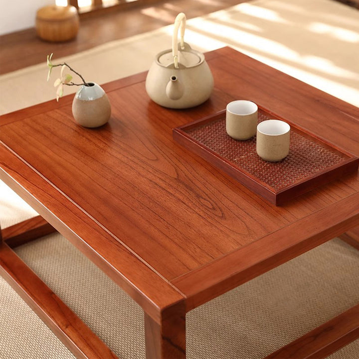 MAS-1194 Presenthem Natural Wood Coffee Table Present Them
