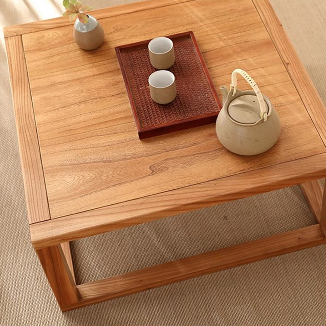MAS-1194 Presenthem Natural Wood Coffee Table Present Them
