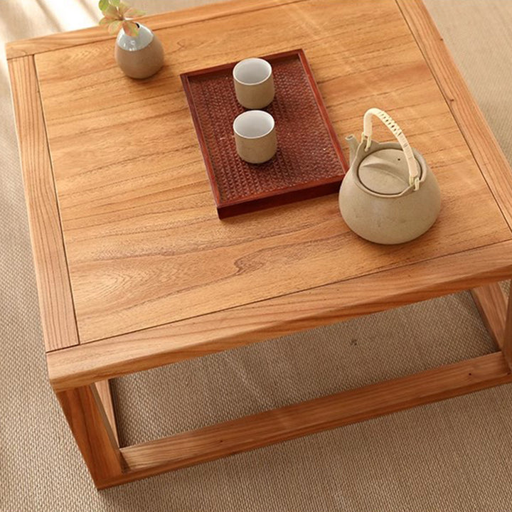 MAS-1194 Presenthem Natural Wood Coffee Table Present Them