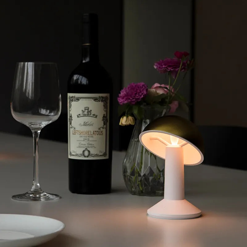 Nordic Style Gold Brass Table Lamp Present Them