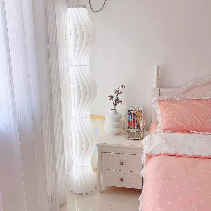 MAS-1376 Masdio Nordic White Grass Skirt Floor Lamp Masdio