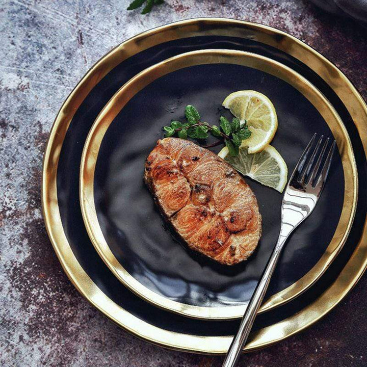 Onyx Plate Set (Set Of 2) Masdio