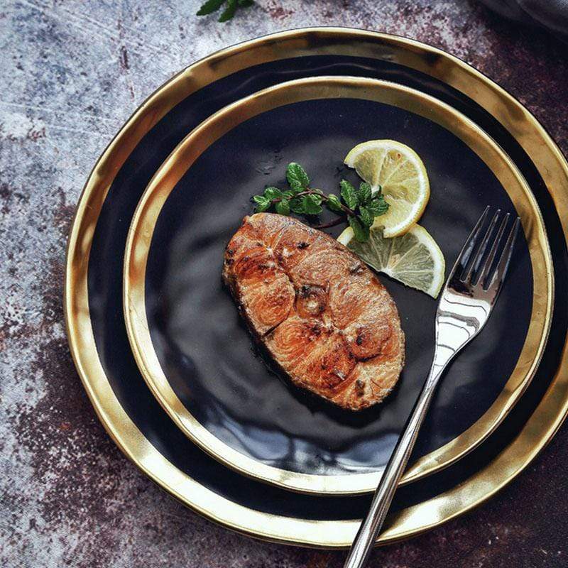 Onyx Plate Set (Set Of 2) Masdio