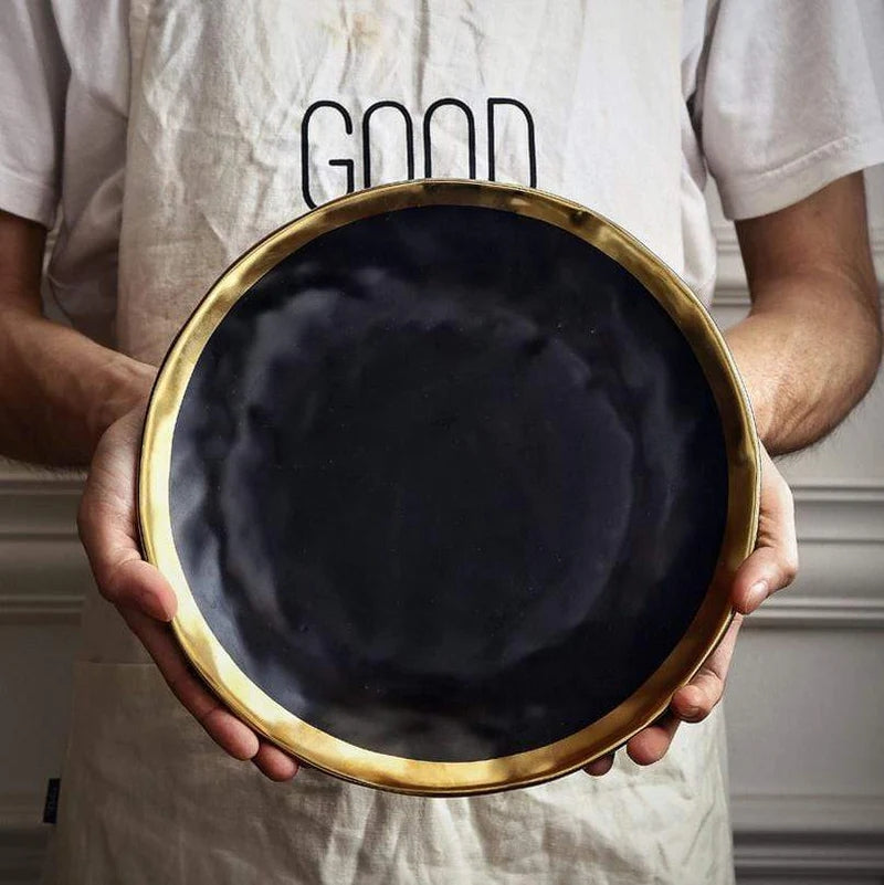 Onyx Plate Set (Set Of 2) Masdio