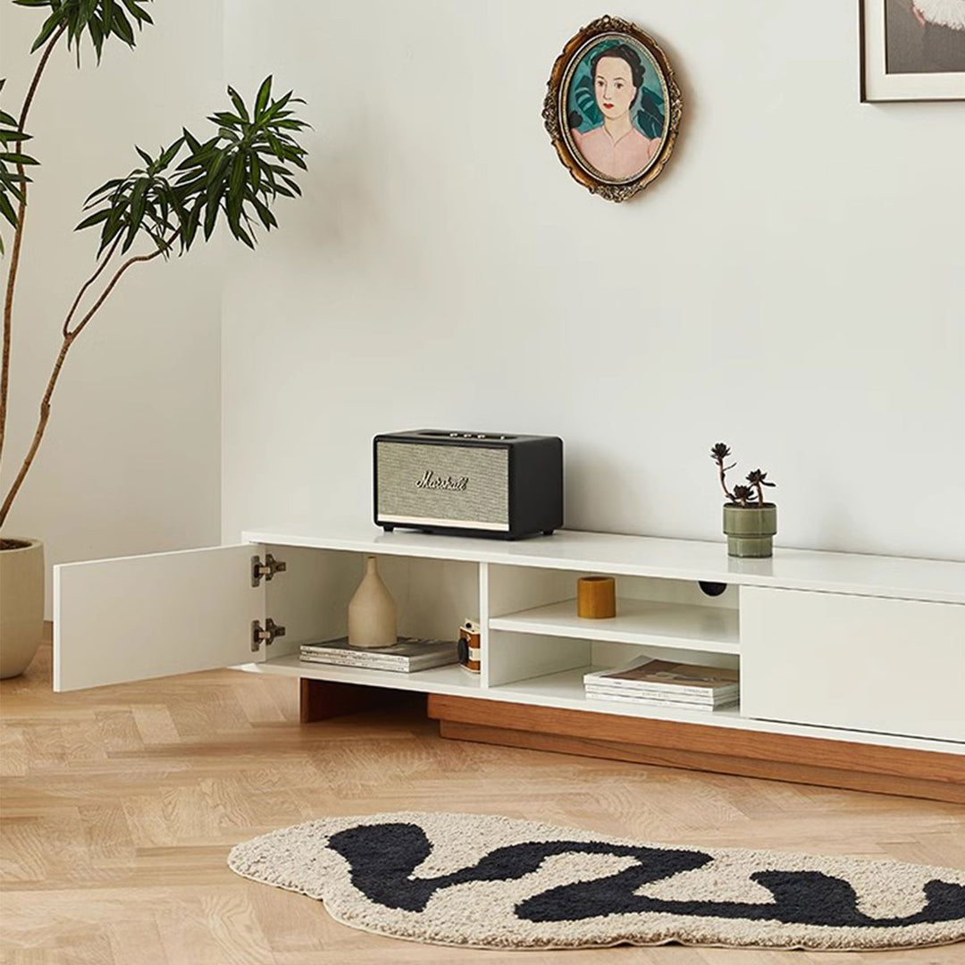 Versatile Extendable TV Stand Present Them