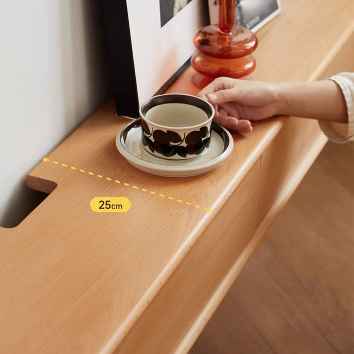 Wall-Mounted Floating TV Stand Present Them