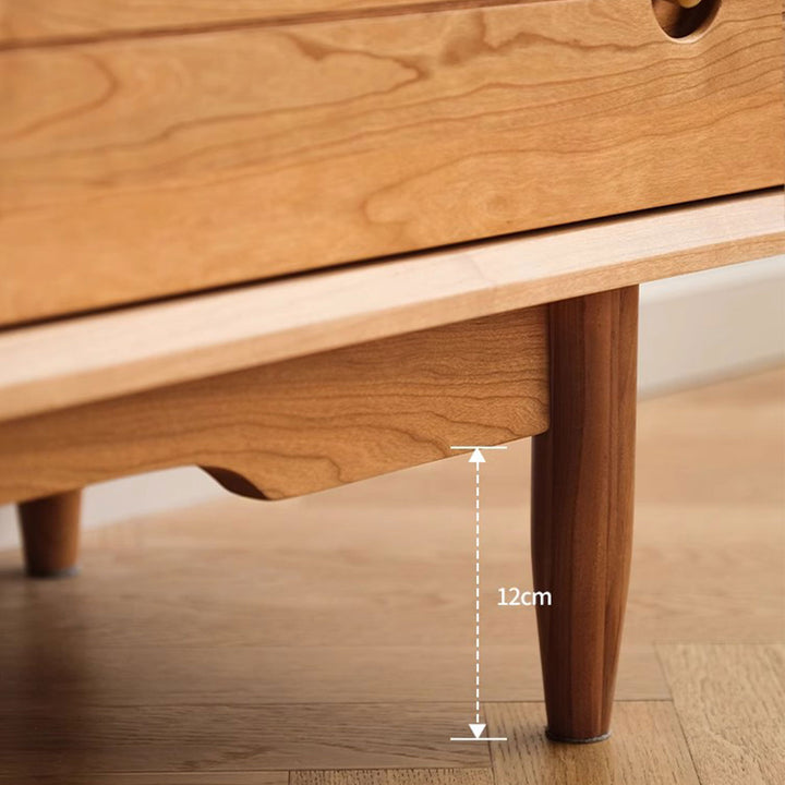 PT-1142 Presenthem Blending Style and Functionality Cherrywood TV Stand Present Them