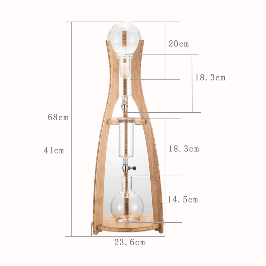 Premium Iced Drip Coffee Maker Present Them