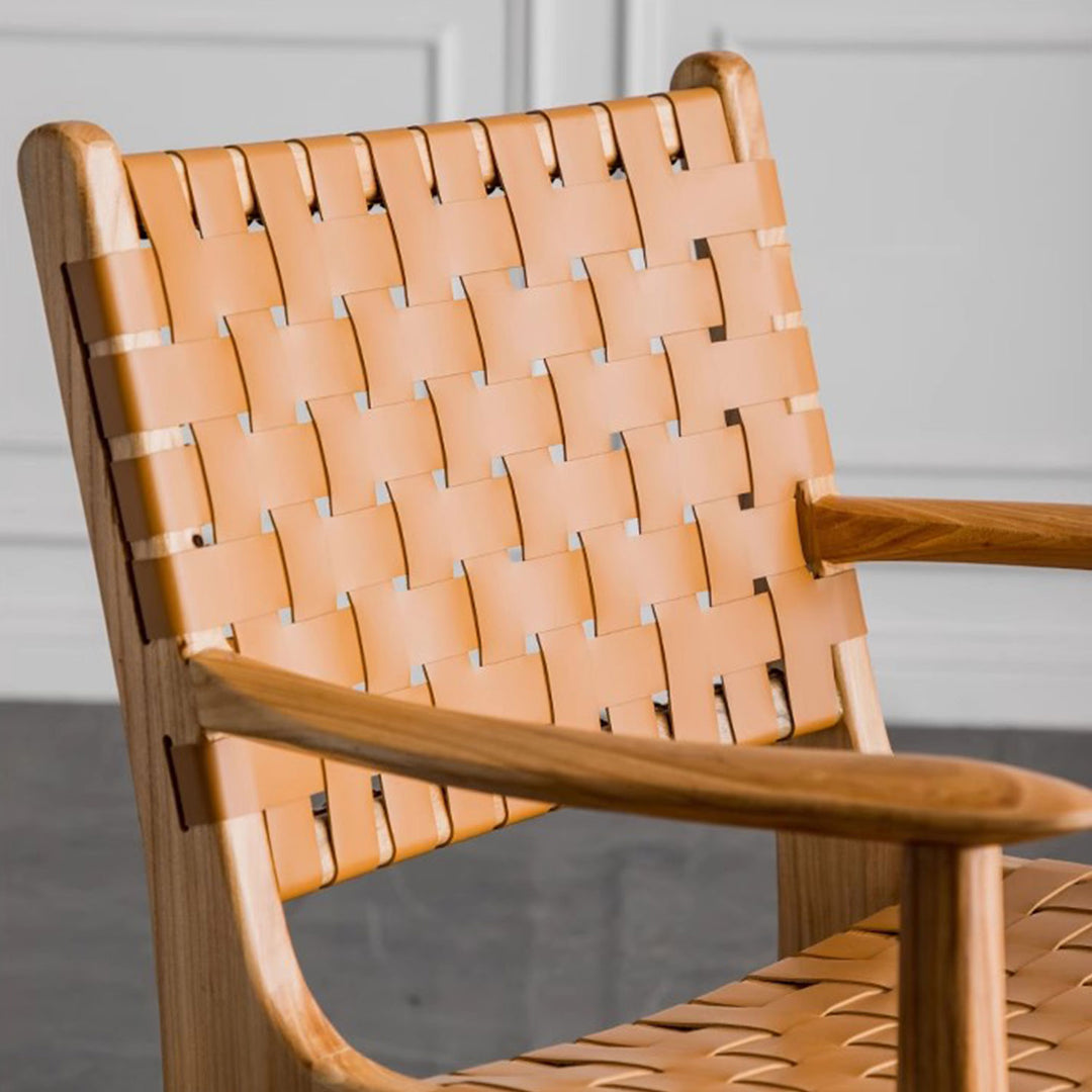 Saddle Leather Dining Chair Present Them