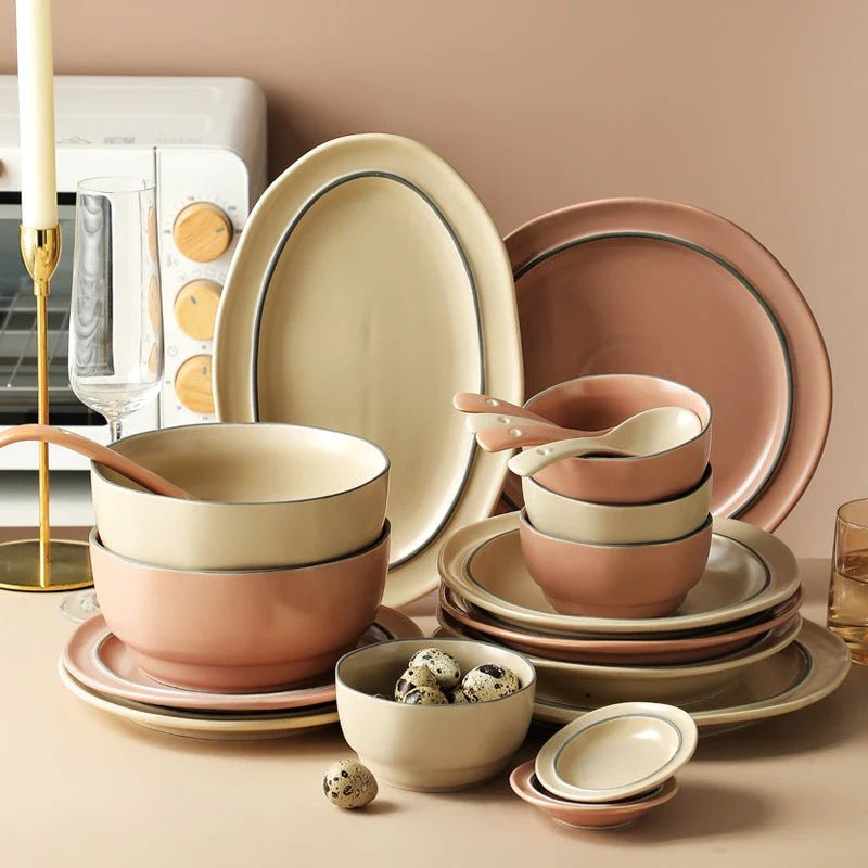 Serendipity Dinnerware Set (Set Of 12 Plates) Masdio