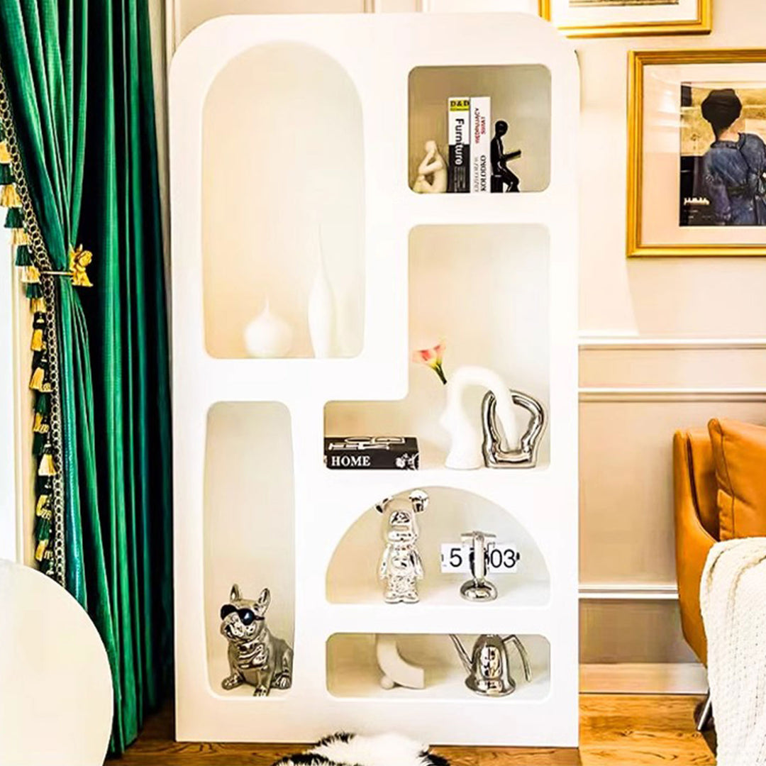 Sleek Freestanding Showcase Shelf Present Them