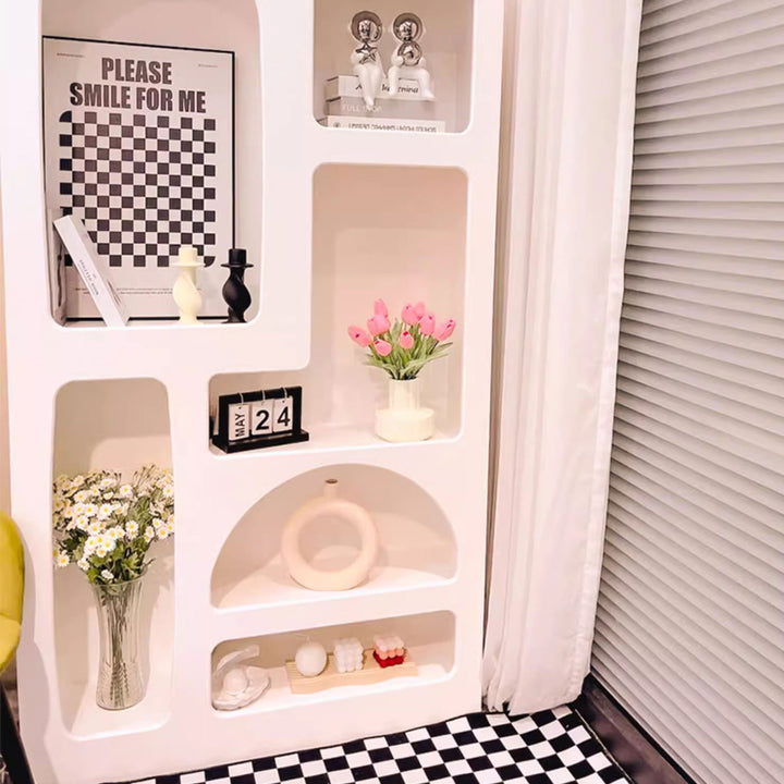 Sleek Freestanding Showcase Shelf Present Them