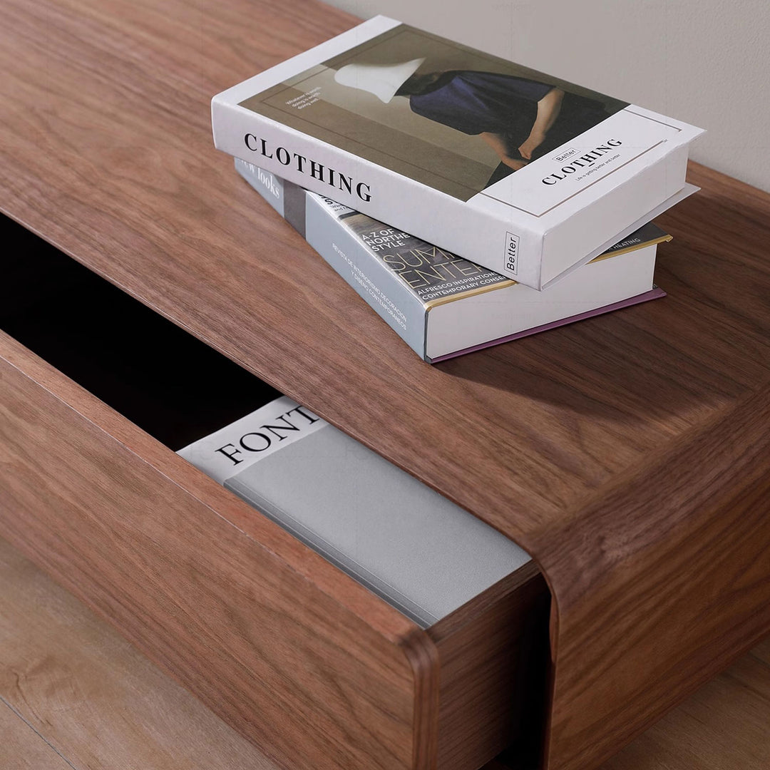 Sleek Wooden TV Stand with Contemporary Design Present Them