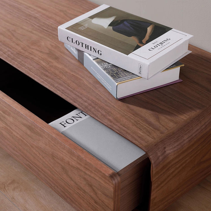 Sleek Wooden TV Stand with Contemporary Design Present Them