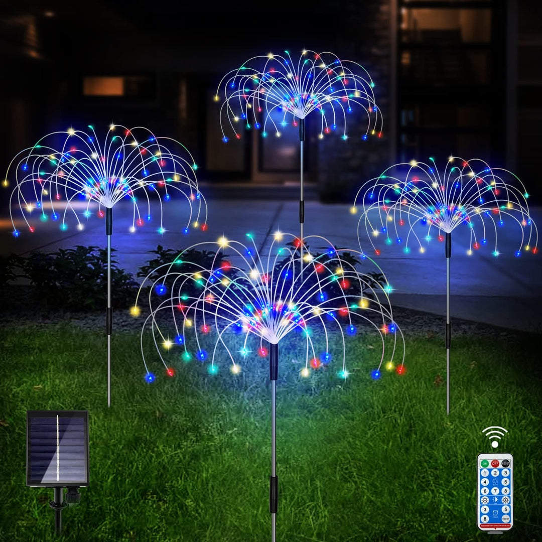 Masdio Solar Lights Outdoor(4-Piece) Masdio