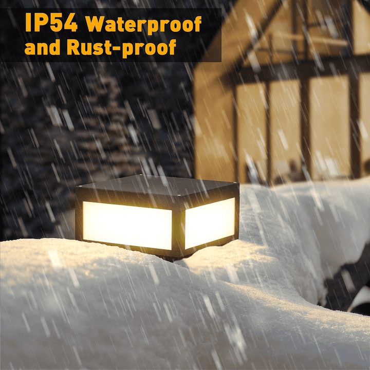 Solar Outdoor Modern Post Light Masdio