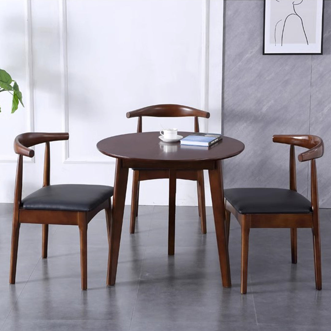 MAS-1346 Masdio Solid Wood Round Dining Table Masdio