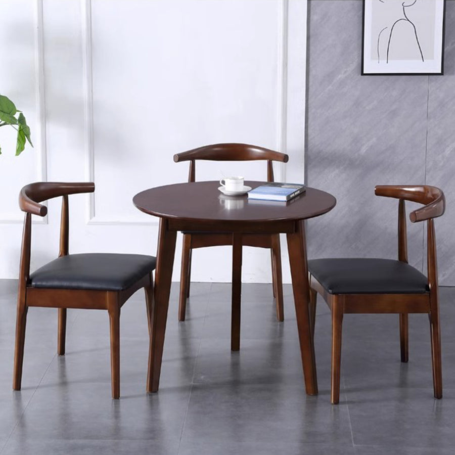MAS-1346 Masdio Solid Wood Round Dining Table Masdio