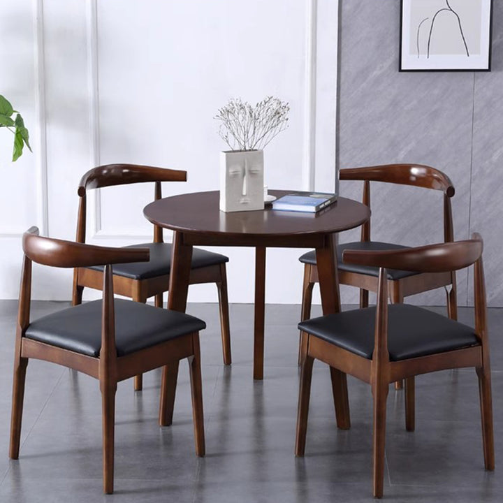 MAS-1346 Masdio Solid Wood Round Dining Table Masdio