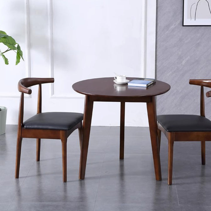 MAS-1346 Masdio Solid Wood Round Dining Table Masdio