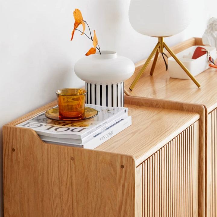 MAS-1343 Masdio Solid Wood Shoe Cabinet Storage Masdio