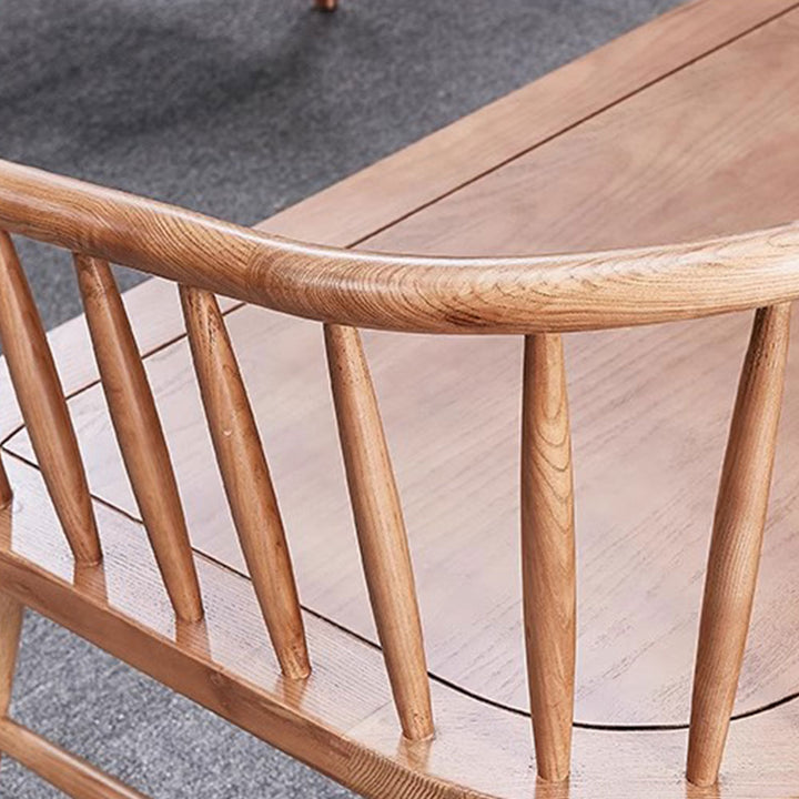 Solid Wood Sofa Present Them