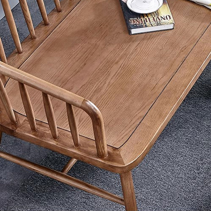 Solid Wood Sofa Present Them