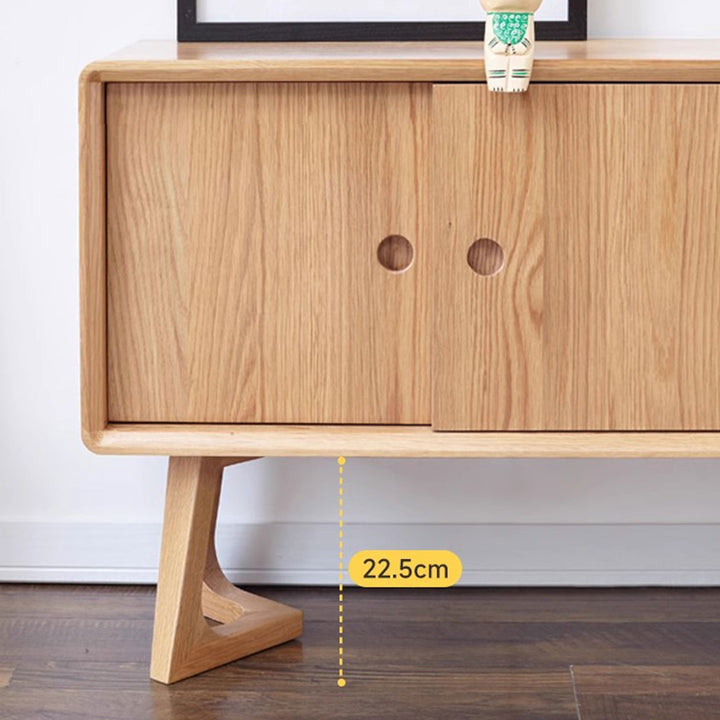 Solid Wood Storage Sideboard Present Them