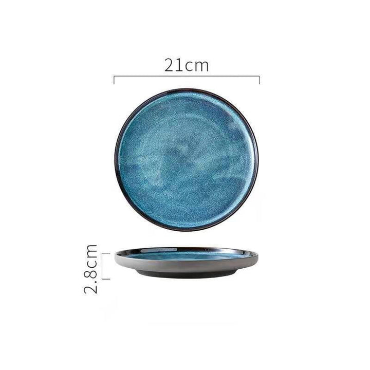 Spritz Irregular Dinnerware Set (Set Of 12 Plates) Masdio