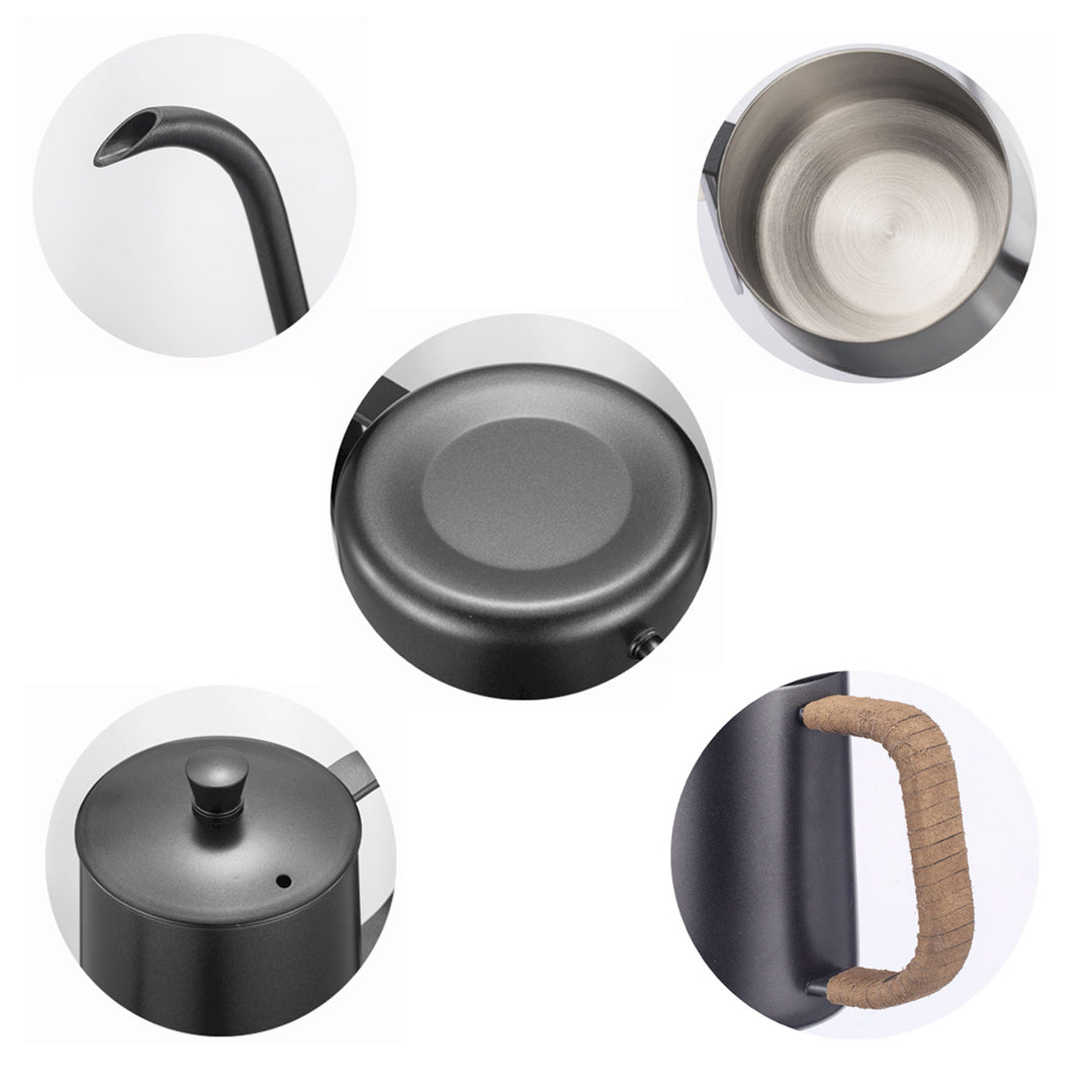 Stainless Steel Pour Over Coffee Kettle Present Them