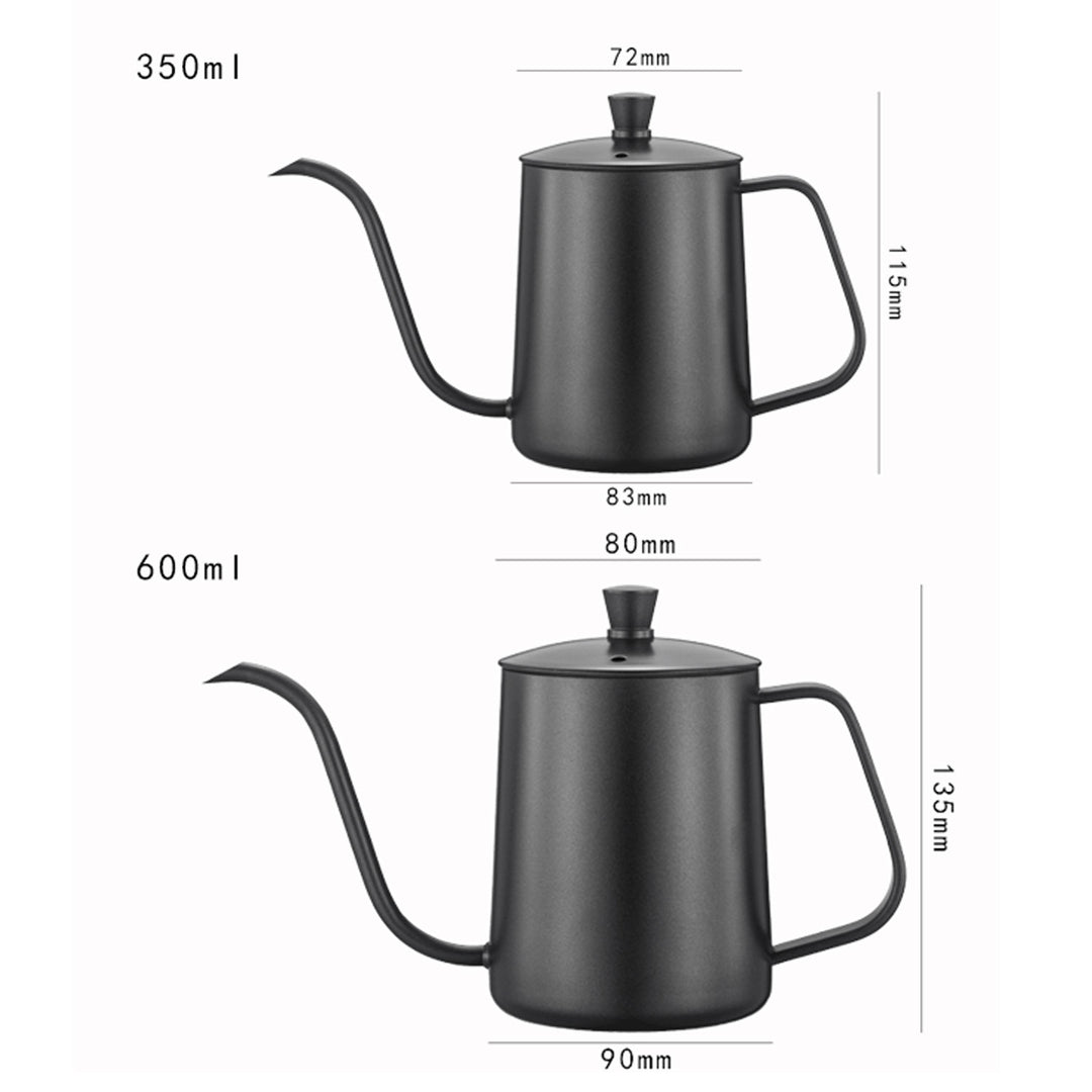 Stainless Steel Pour Over Coffee Kettle Present Them