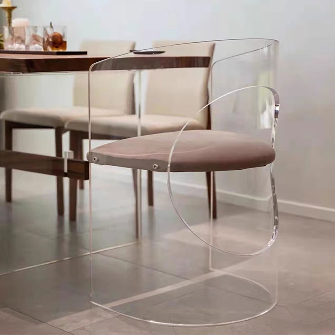 MAS-1398 Masdio Streamlined Contemporary Barrel Chair Masdio
