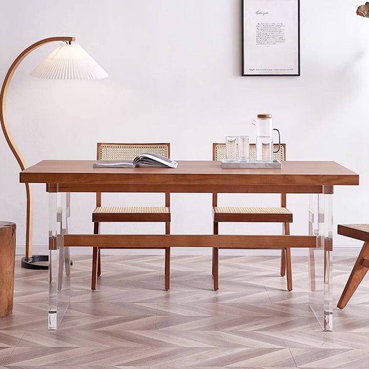 MAS-1302 Masdio Stylish Acrylic Base Dining Table Masdio