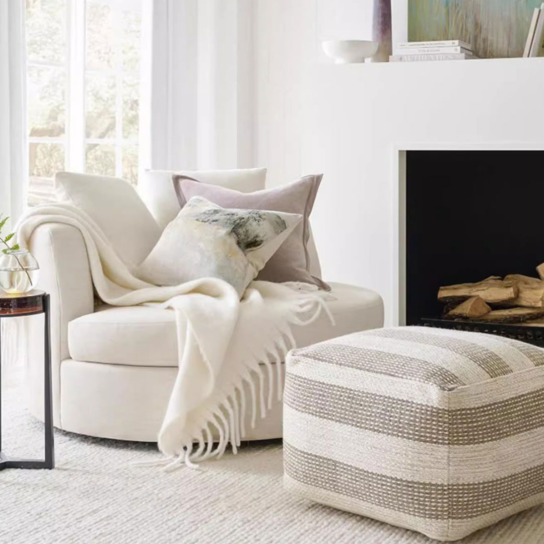 MAS-1403 Masdio Swivel Barrel Chair with Chic Design Masdio