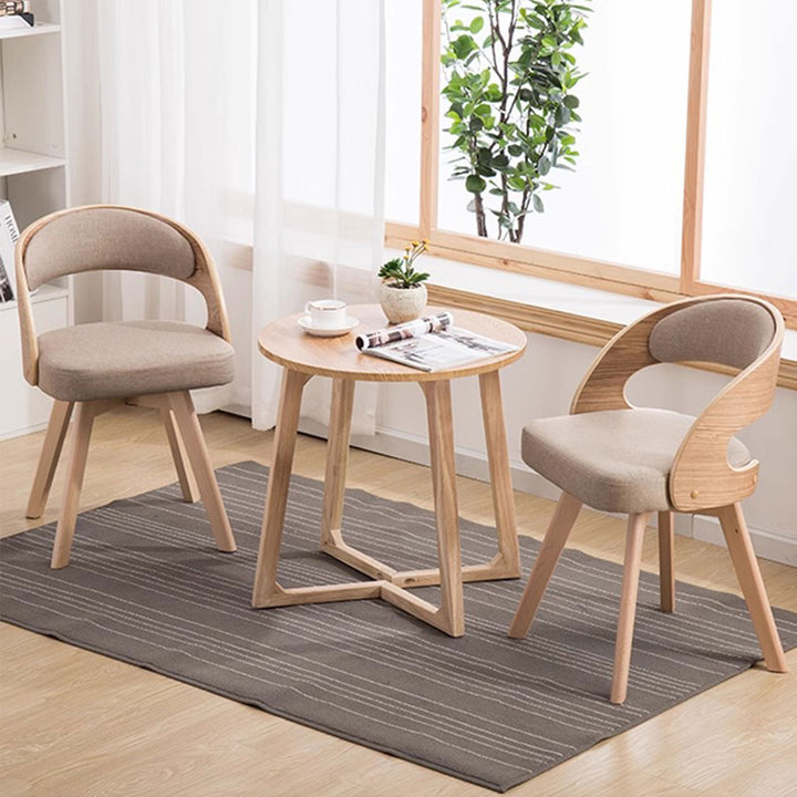 Swivel Wooden Dining Chair Present Them