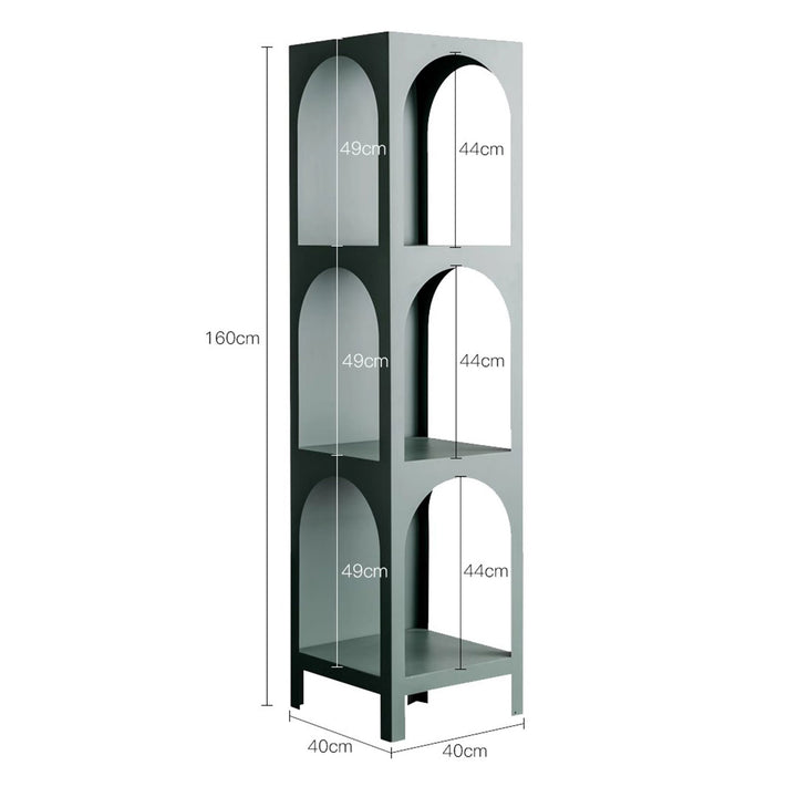 Versatile Carbon Steel Storage Bookcase Present Them