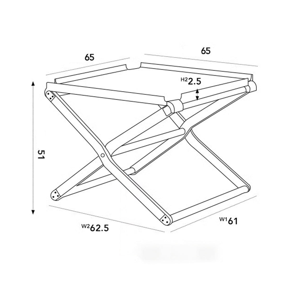 MAS-1264 Masdio Versatile Foldable Coffee Table Present Them