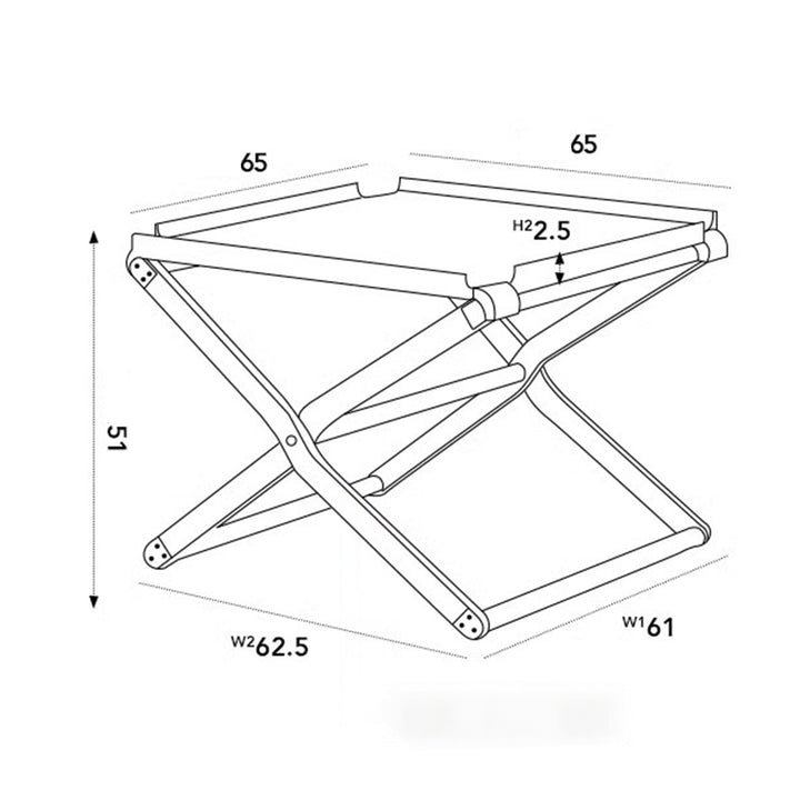 MAS-1264 Masdio Versatile Foldable Coffee Table Present Them