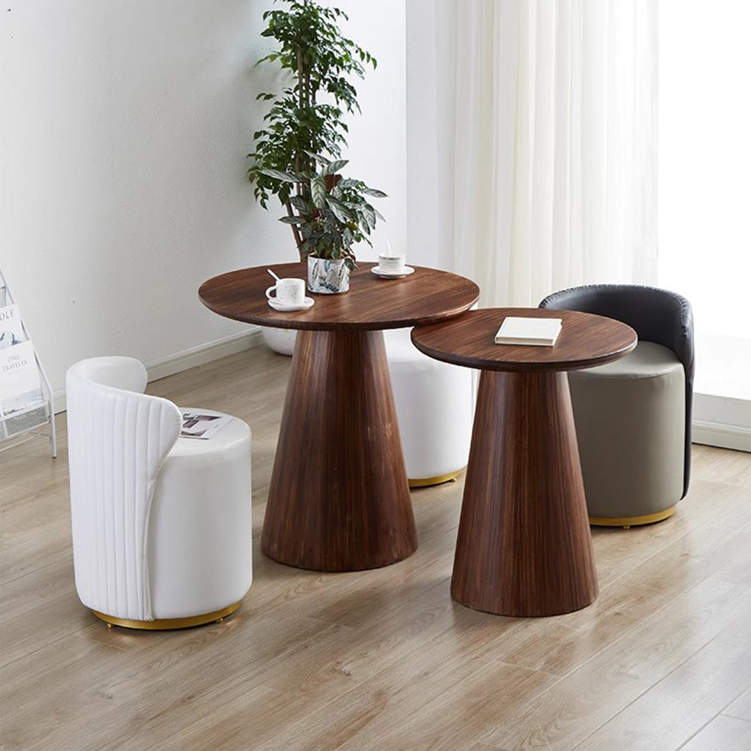 MAS-1223 Masdio Versatile Pedestal End Table Present Them