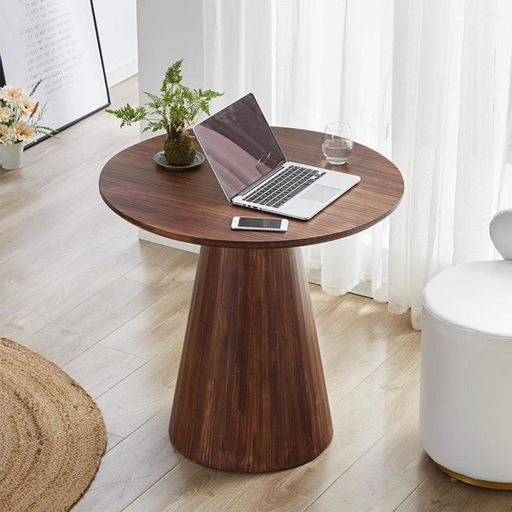 MAS-1223 Masdio Versatile Pedestal End Table Present Them