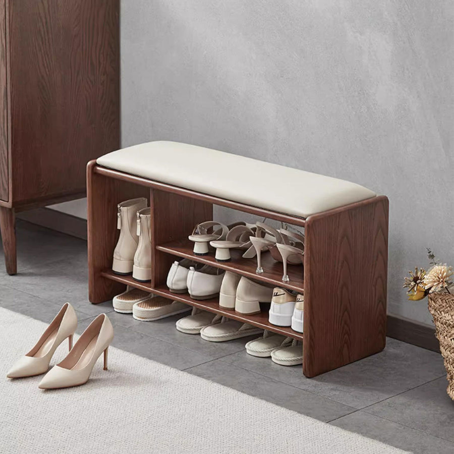 Versatile Shoe Storage Bench Present Them